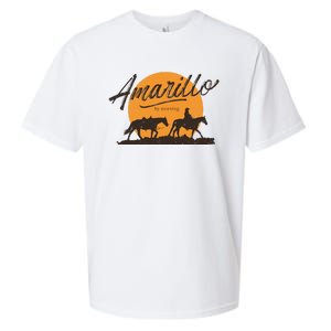 Amarillo By Morning Country Music Sueded Cloud Jersey T-Shirt