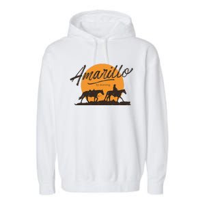 Amarillo By Morning Country Music Garment-Dyed Fleece Hoodie