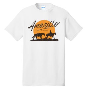 Amarillo By Morning Country Music Tall T-Shirt