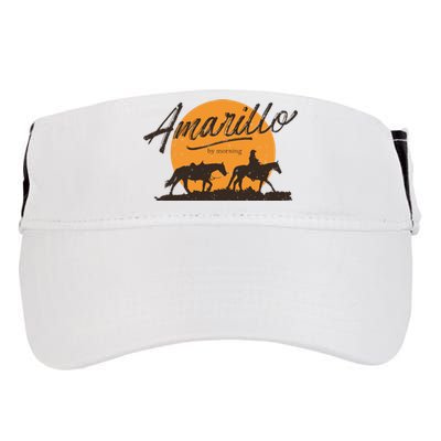 Amarillo By Morning Country Music Adult Drive Performance Visor