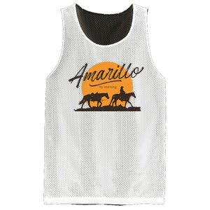 Amarillo By Morning Country Music Mesh Reversible Basketball Jersey Tank