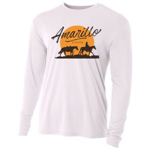 Amarillo By Morning Country Music Cooling Performance Long Sleeve Crew