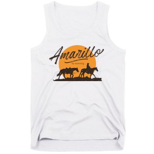 Amarillo By Morning Country Music Tank Top