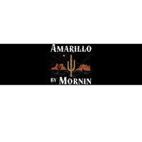 Amarillo By Morning Country Music Western Bumper Sticker