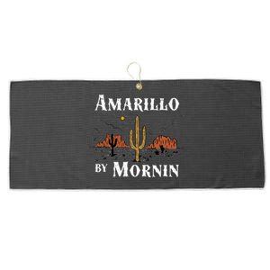 Amarillo By Morning Country Music Western Large Microfiber Waffle Golf Towel