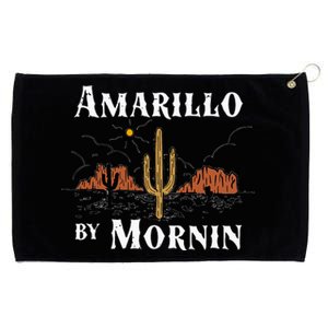 Amarillo By Morning Country Music Western Grommeted Golf Towel