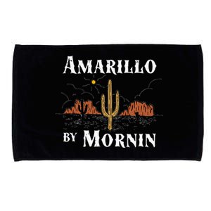 Amarillo By Morning Country Music Western Microfiber Hand Towel