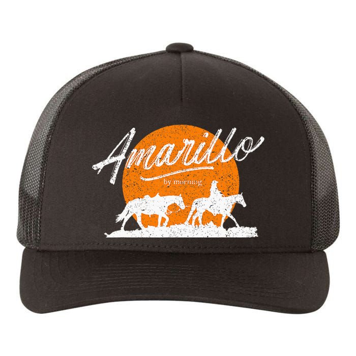 Amarillo By Morning Country Music Western Yupoong Adult 5-Panel Trucker Hat