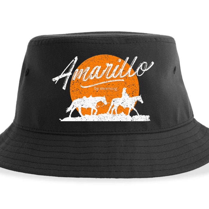 Amarillo By Morning Country Music Western Sustainable Bucket Hat