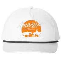 Amarillo By Morning Country Music Western Snapback Five-Panel Rope Hat