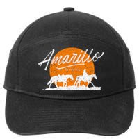 Amarillo By Morning Country Music Western 7-Panel Snapback Hat