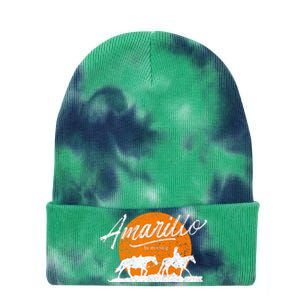 Amarillo By Morning Country Music Western Tie Dye 12in Knit Beanie