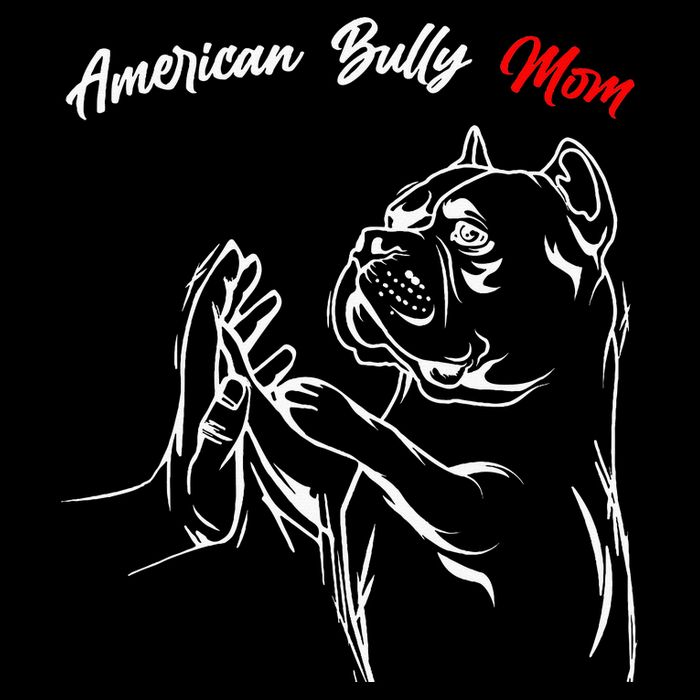 American Bully Mom Dogs Mum T-Shirt