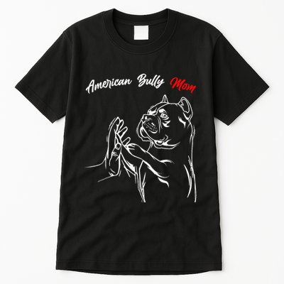 American Bully Mom Dogs Mum Tall T-Shirt