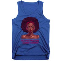 Afro Black Multiple Myeloma Cancer Warrior Gift Tank Top