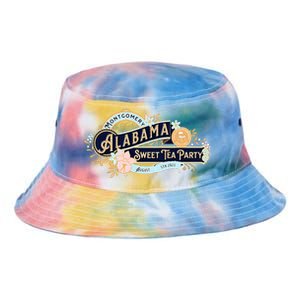 Alabama Brawl Montgomery Riverfront Brawl Alabama Boat Fight Tie Dye Newport Bucket Hat