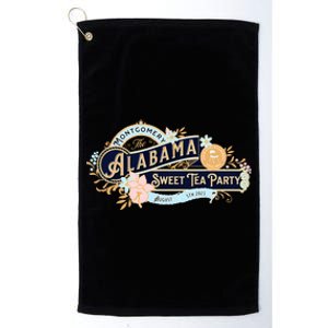 Alabama Brawl Montgomery Riverfront Brawl Alabama Boat Fight Platinum Collection Golf Towel