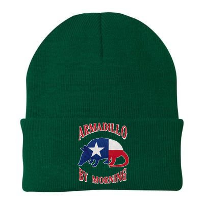 Armadillo By Morning Funny Armadillo Lovers Pun Texas Knit Cap Winter Beanie