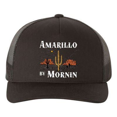 Amarillo By Morning Country Music Western Yupoong Adult 5-Panel Trucker Hat