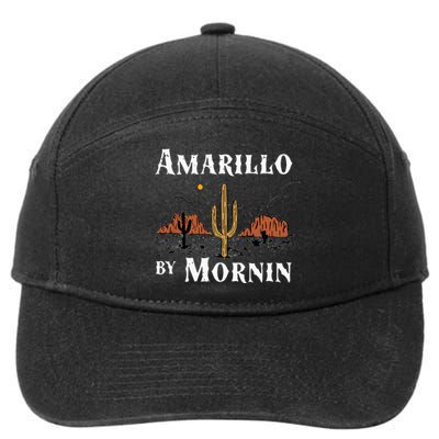 Amarillo By Morning Country Music Western 7-Panel Snapback Hat