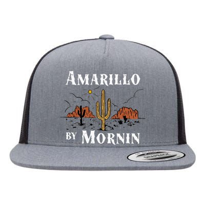 Amarillo By Morning Country Music Western Flat Bill Trucker Hat