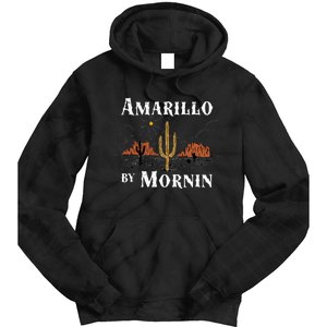 Amarillo By Morning Country Music Western Tie Dye Hoodie