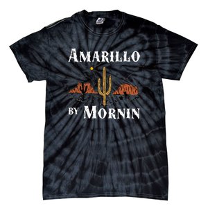 Amarillo By Morning Country Music Western Tie-Dye T-Shirt