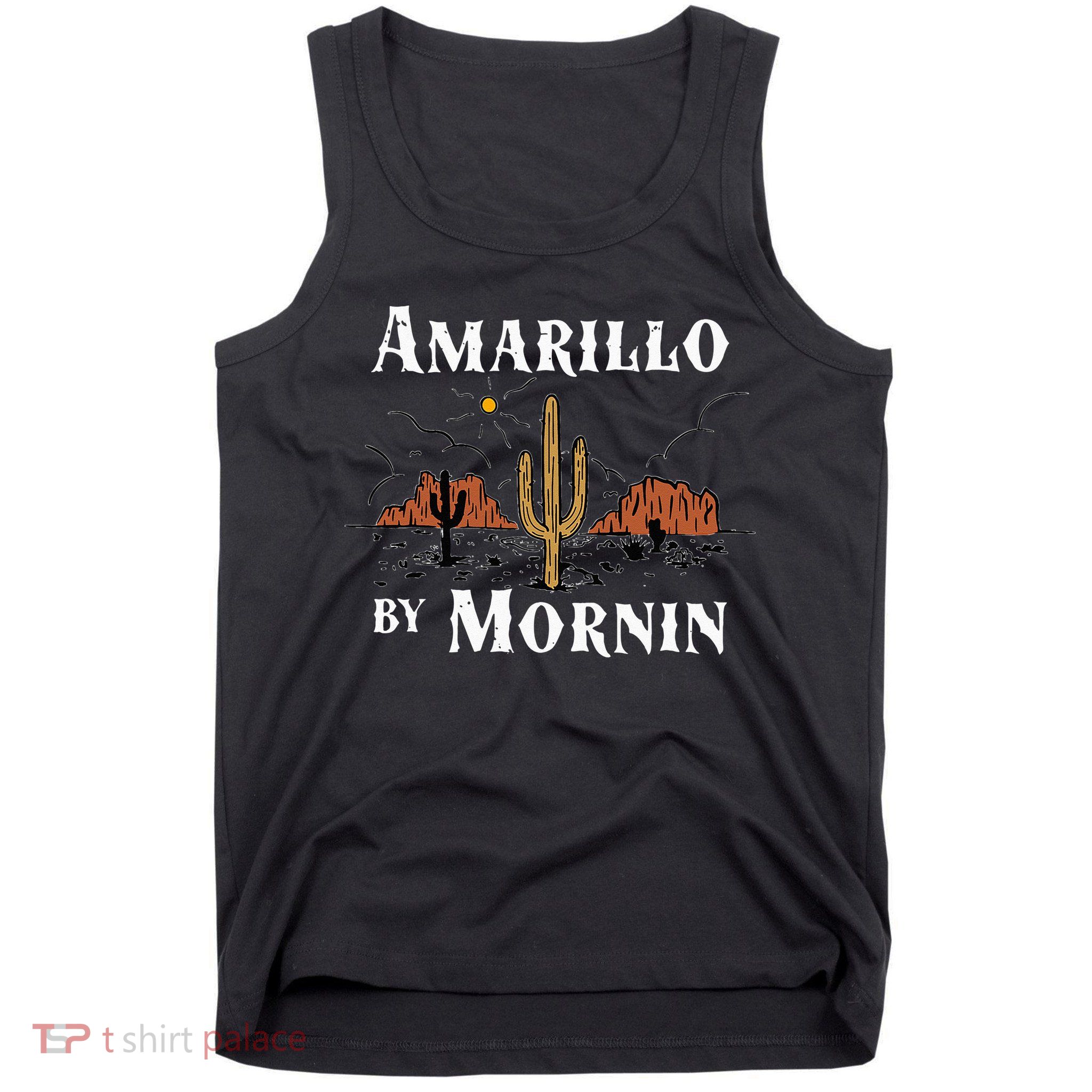 Amarillo By Morning Country Music Western Tank Top