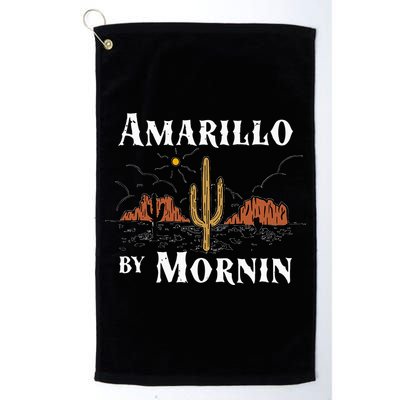 Amarillo By Morning Country Music Western Golf Towel