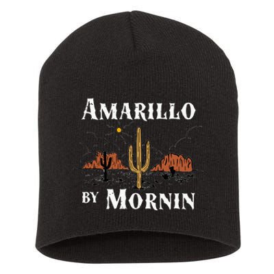 Amarillo By Morning Country Music Western Short Acrylic Beanie