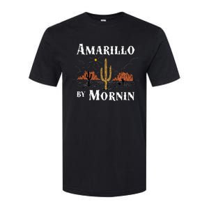 Amarillo By Morning Country Music Western Softstyle CVC T-Shirt