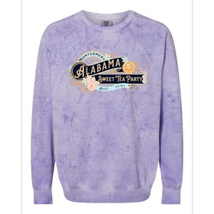 Alabama Brawl Montgomery Riverfront Brawl Alabama Boat Fight Colorblast Crewneck Sweatshirt