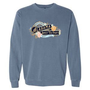 Alabama Brawl Montgomery Riverfront Brawl Alabama Boat Fight Garment-Dyed Sweatshirt