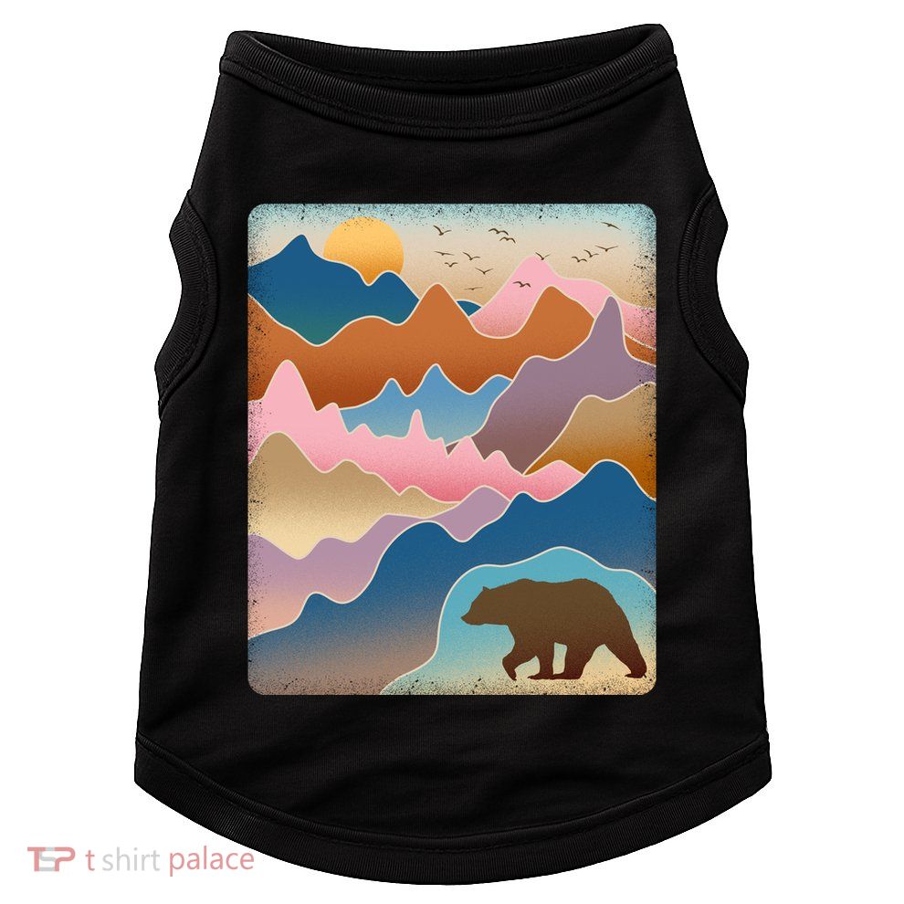 Abstract Bear Mountain Wilderness Doggie Tank