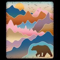 Abstract Bear Mountain Wilderness Apron