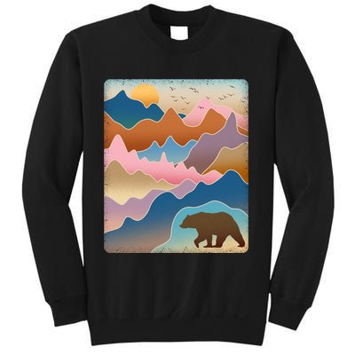 Abstract Bear Mountain Wilderness Sweatshirt