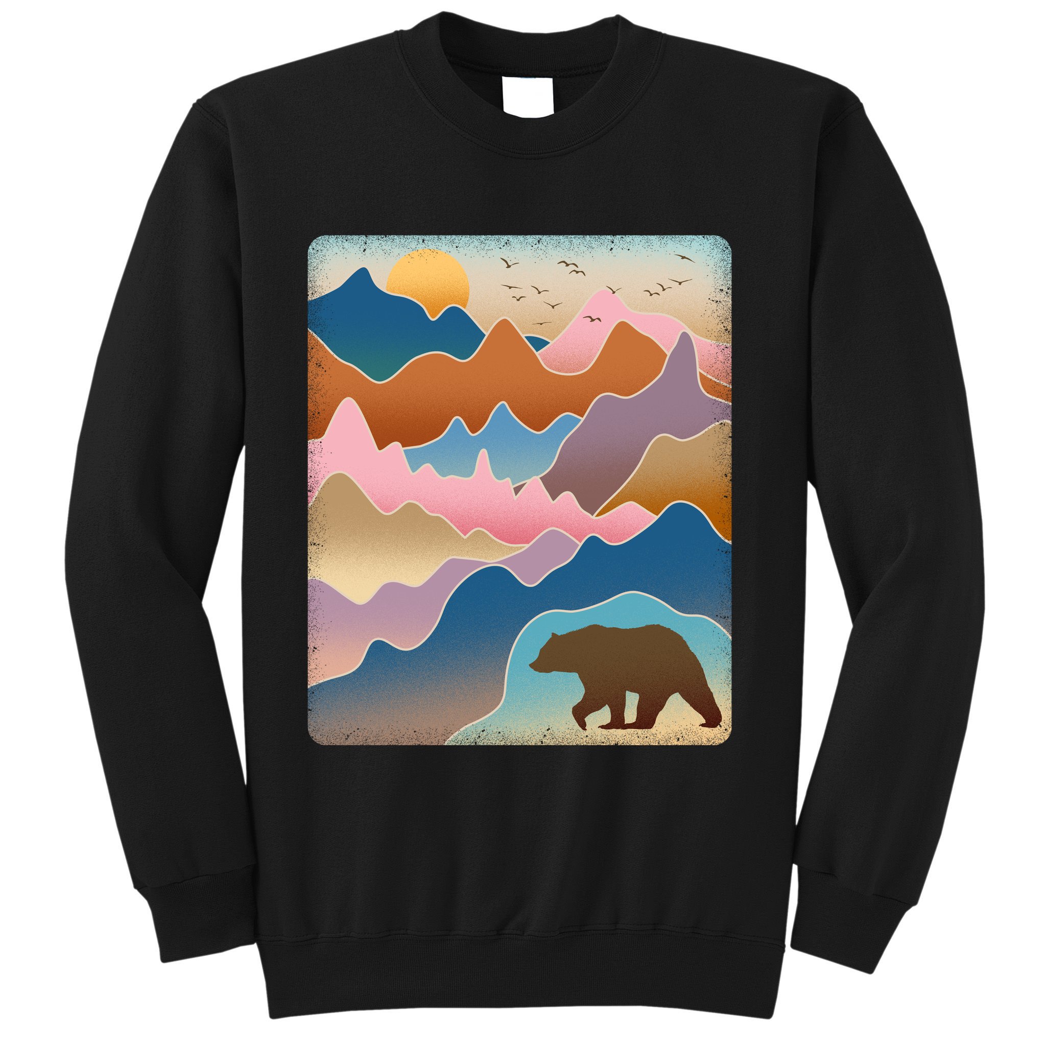 Abstract Bear Mountain Wilderness Sweatshirt