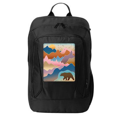Abstract Bear Mountain Wilderness City Backpack