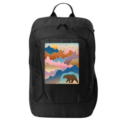 Abstract Bear Mountain Wilderness City Backpack