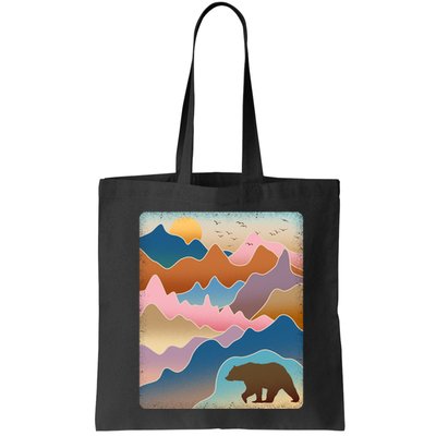 Abstract Bear Mountain Wilderness Bag