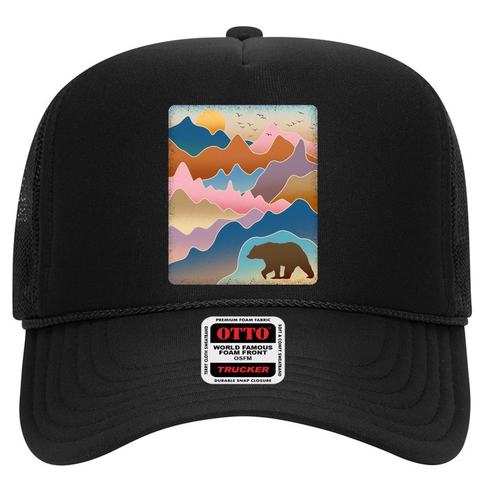 Abstract Bear Mountain Wilderness Hat