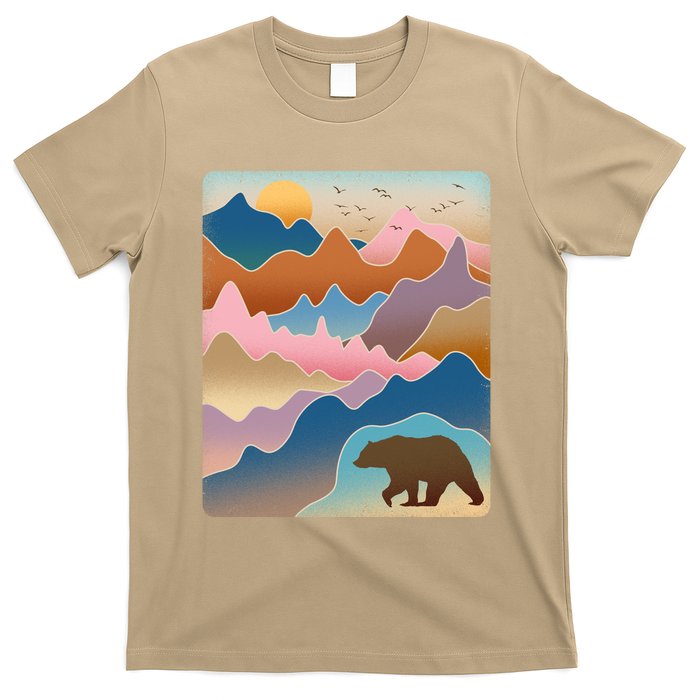 Abstract Bear Mountain Wilderness T-Shirt