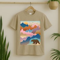 Abstract Bear Mountain Wilderness T-Shirt