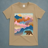 Abstract Bear Mountain Wilderness T-Shirt