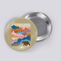 Abstract Bear Mountain Wilderness Button