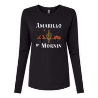 Amarillo By Morning Country Music Western Womens Cotton Relaxed Long Sleeve T-Shirt