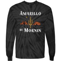 Amarillo By Morning Country Music Western Tie-Dye Long Sleeve Shirt