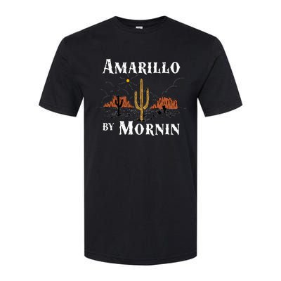 Amarillo By Morning Country Music Western Softstyle CVC T-Shirt