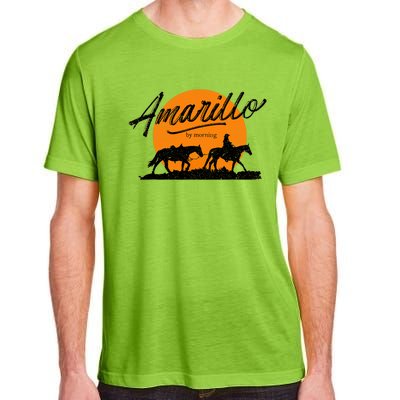 Amarillo By Morning, Country Music, Western Adult ChromaSoft Performance T-Shirt