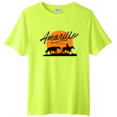 Amarillo By Morning, Country Music, Western Tall Fusion ChromaSoft Performance T-Shirt